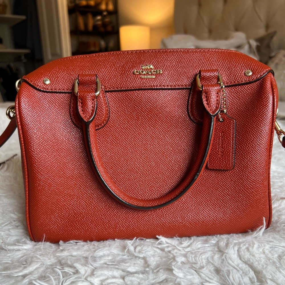 Coach Bennett Mini Crossbody Bag Orange